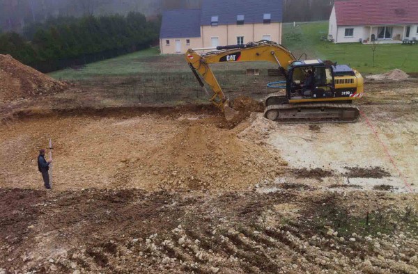 Aménagement extérieur à Villemandeur
